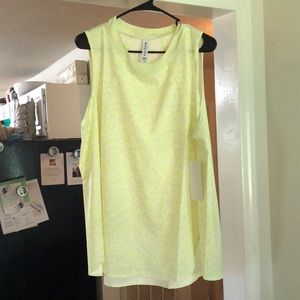 Athleta Zephyr Print Tank size 2x